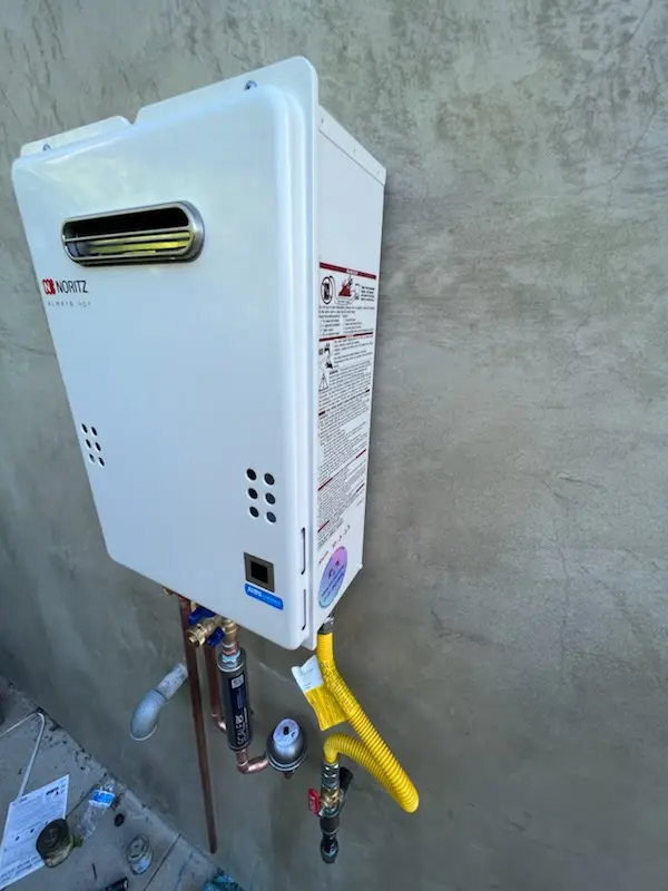 Tankless water heater installation for Baden homes